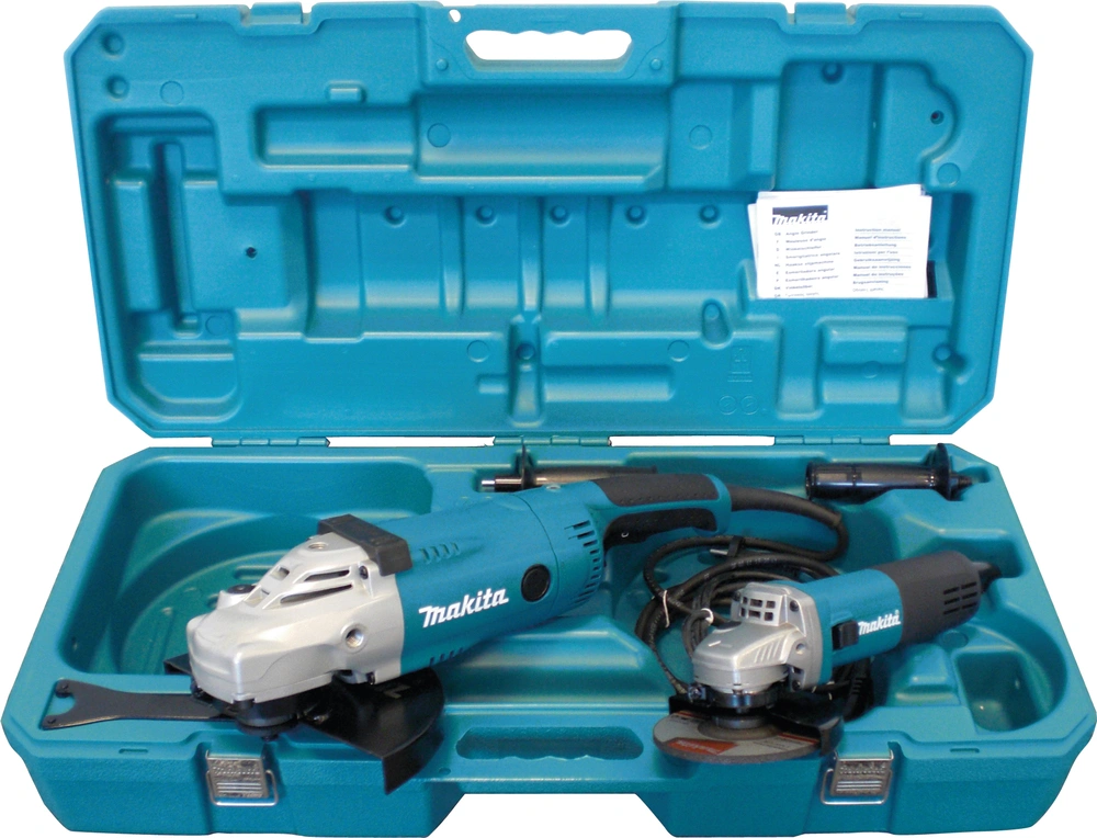Makita DK0052G 2x Winkelschleifer im Set