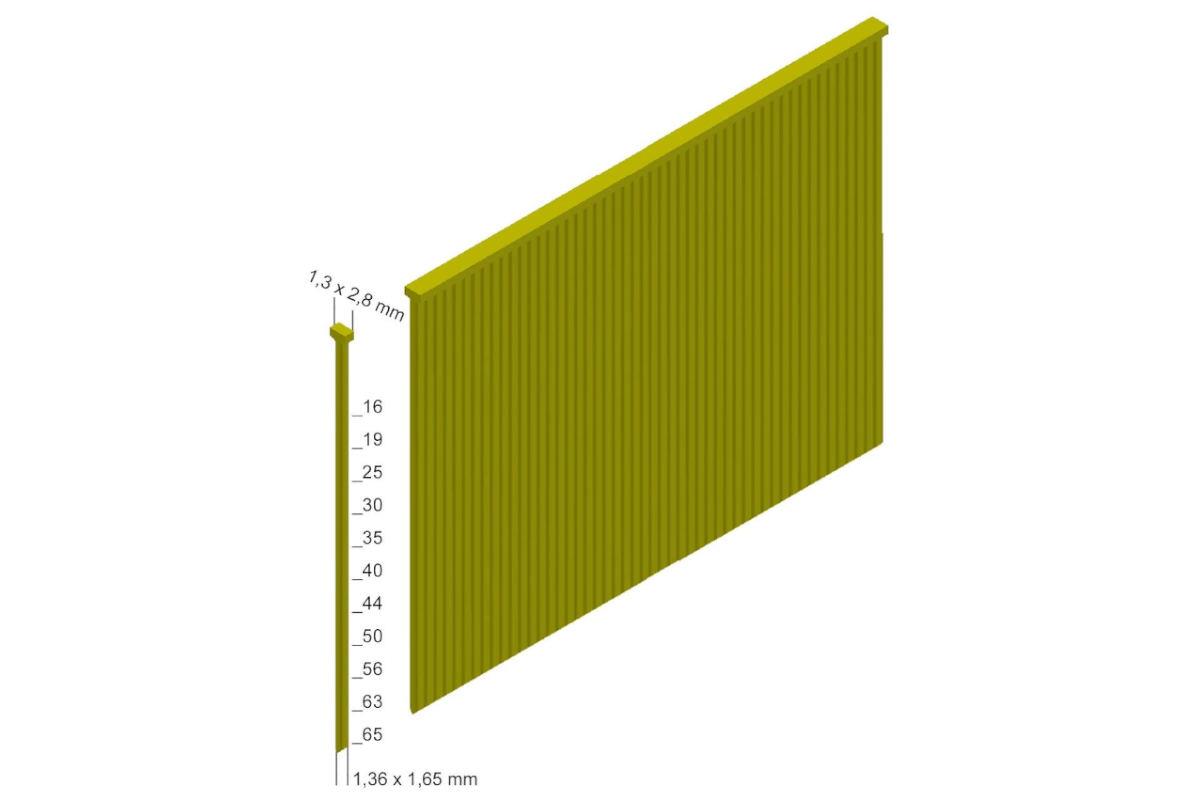 Prebena N63CNKHA Stauchkopfnägel (Brads) 2500 Stück