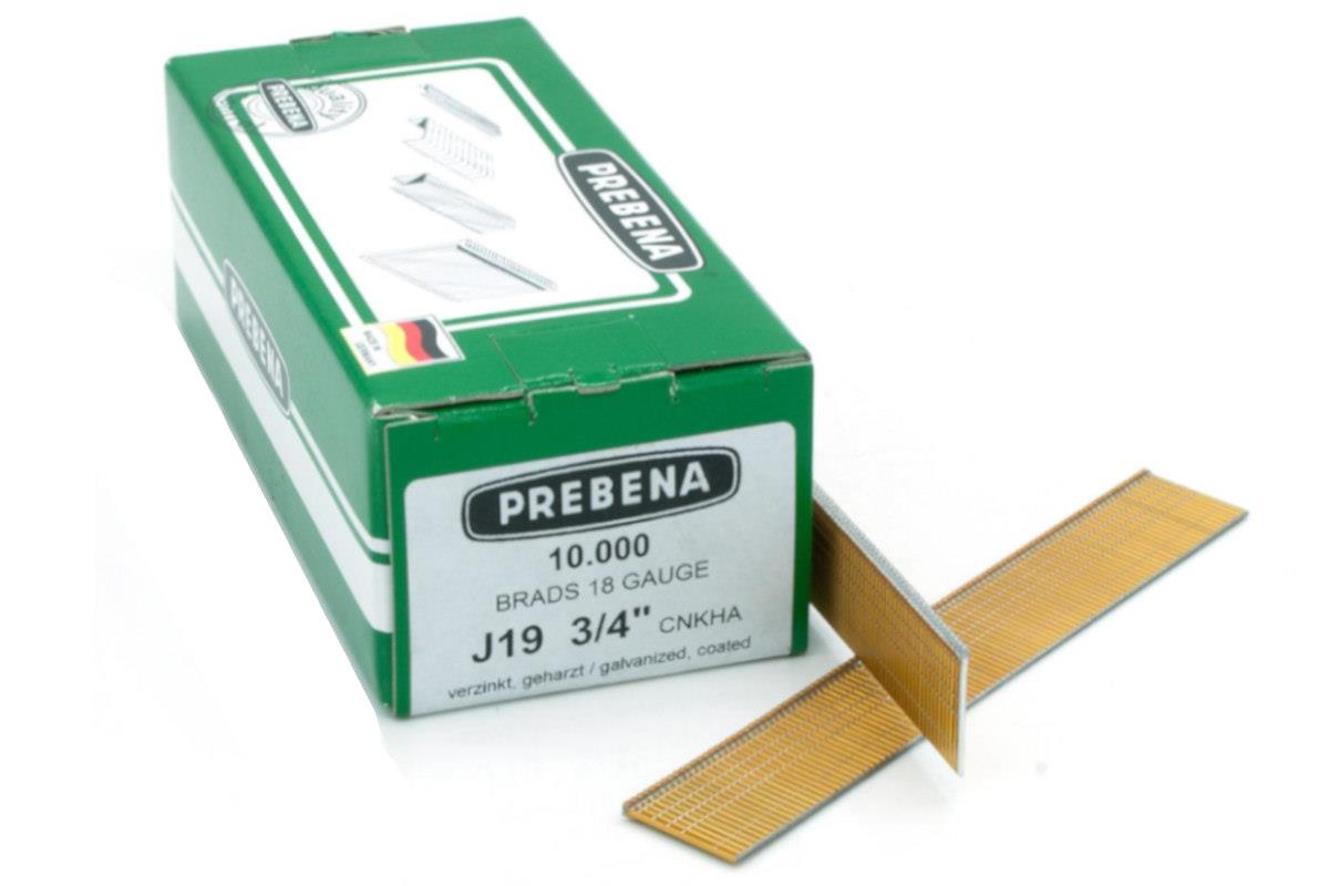 Prebena J19CNKHA Stauchkopfnägel (Brads) 10000 Stück