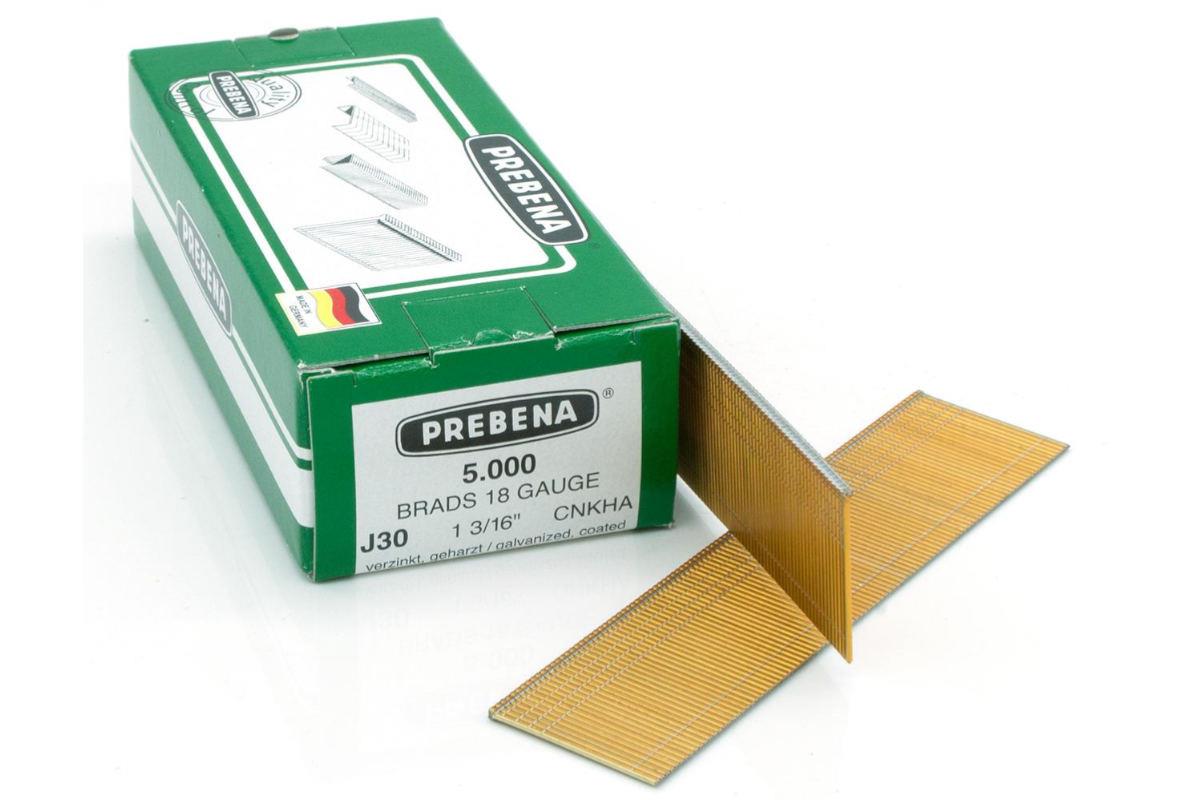 Prebena J30CNKHA Stauchkopfnägel (Brads) 5000 Stück
