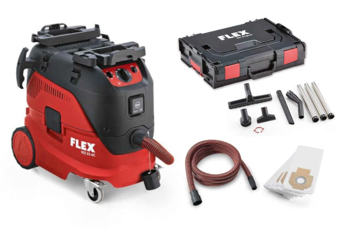 FLEX 1400 Watt Staubsauger VCE 33 L AC + Filtersack