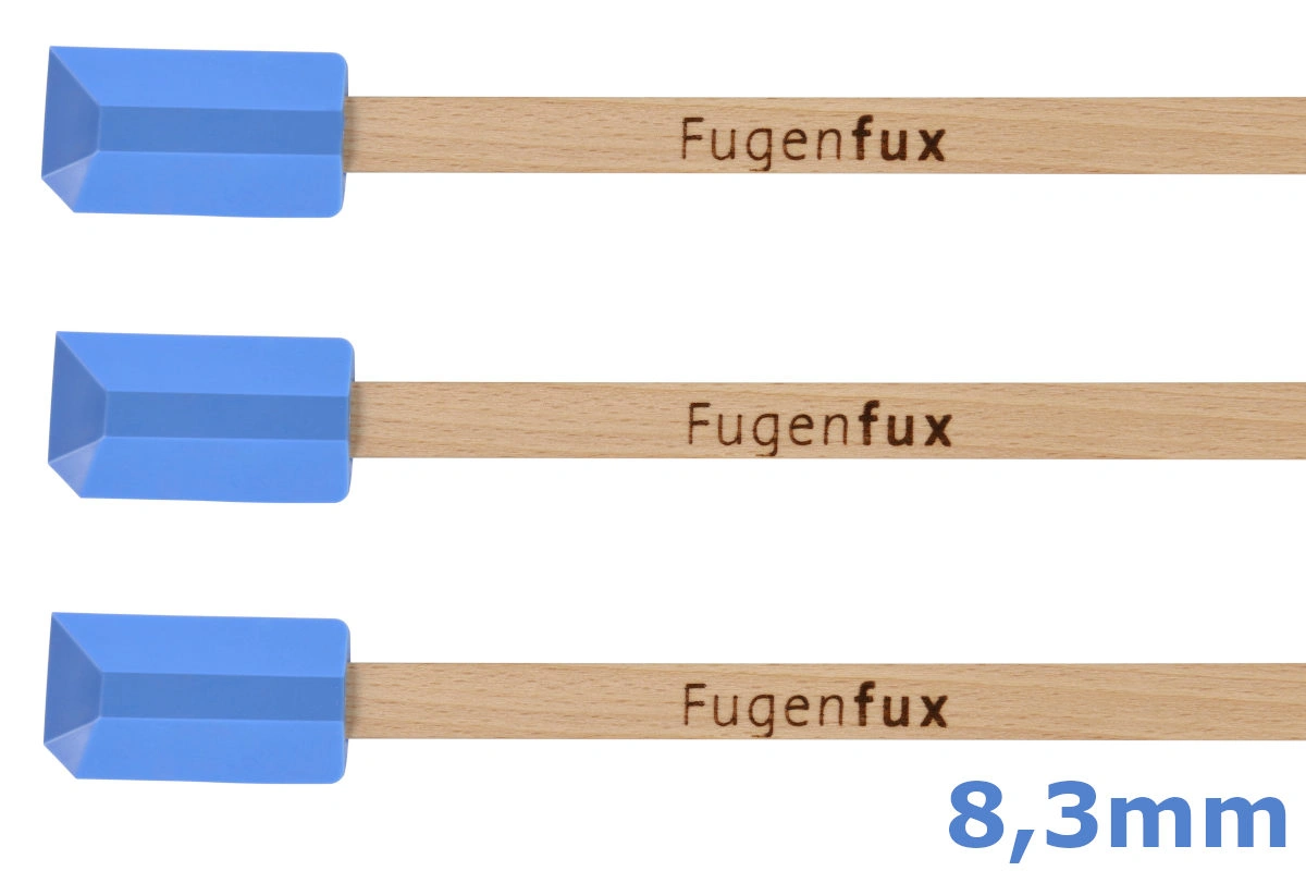 Fugenfux Fugenabzieher 8,3mm hellblau 3er Set