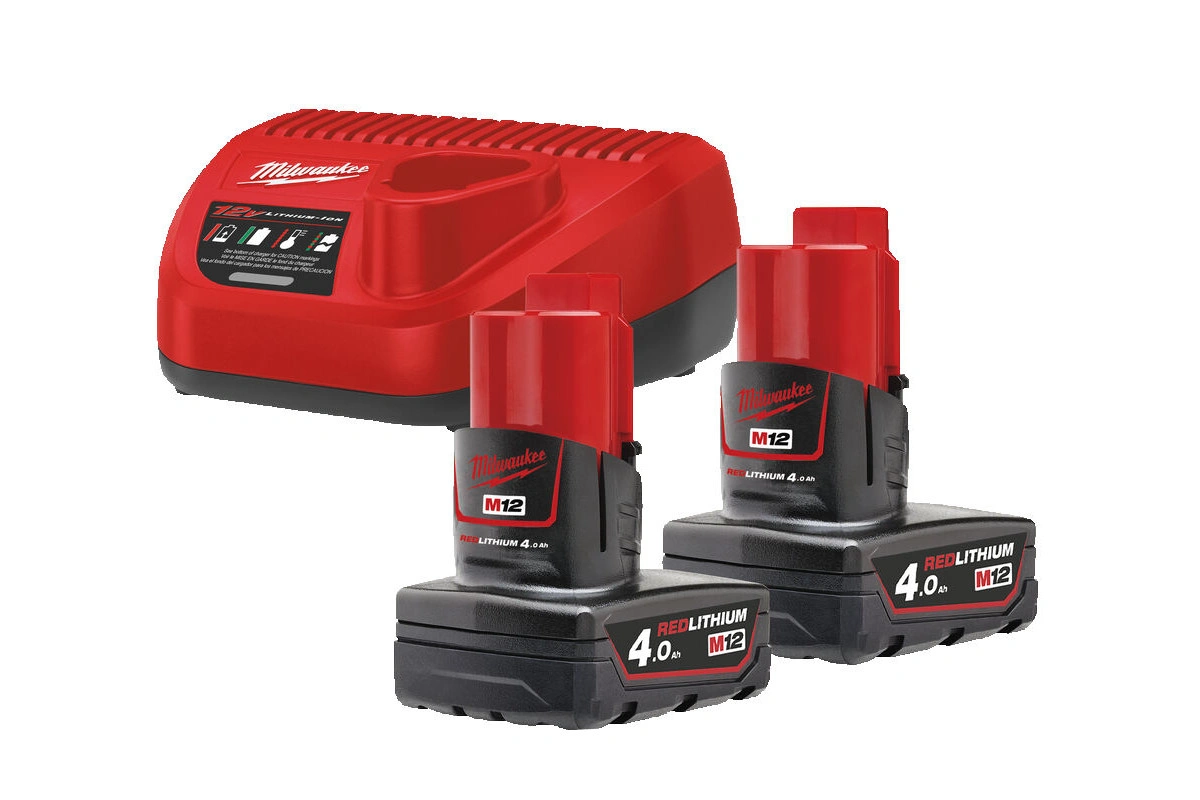 Milwaukee M12NRG-402 Starterset