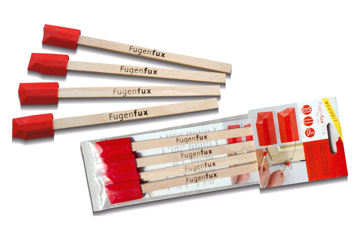 Fugenfux F.T.A. Fugenabzieher rot 4er Set