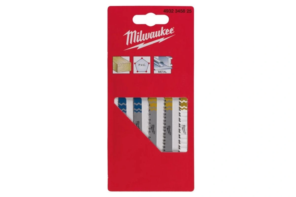 Milwaukee Stichsägeblatt-Set 5-tlg. Holz/Metall gemischt