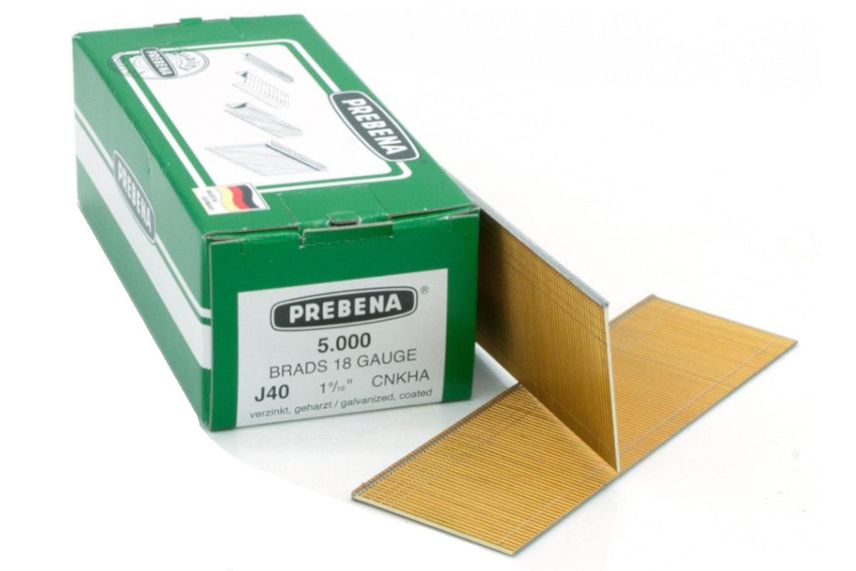 Prebena J40CNKHA Stauchkopfnägel (Brads) 5000 Stück