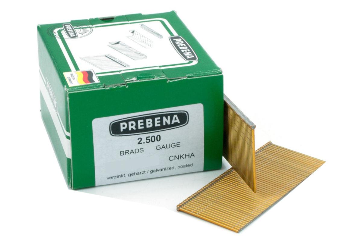 Prebena N38CNKHA Stauchkopfnägel (Brads) 2500 Stück