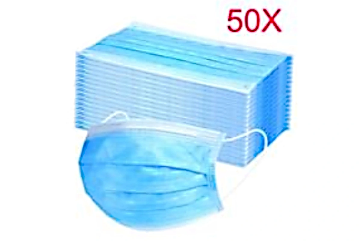 Mundschutz Einweg Typ IIR blau VE 50 Stück